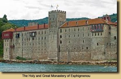 The Holy and Great Monastery of Esphigmenou