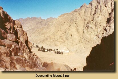 Descending Mount Sinai