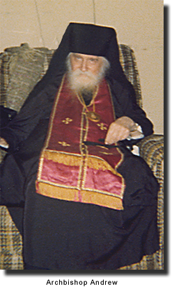 Archbishop
      Andrew