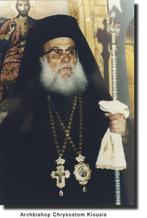 Archbishop Chrysostom Kiousis