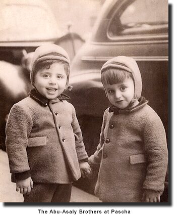 The Abu-Asaly Brothers at Pascha