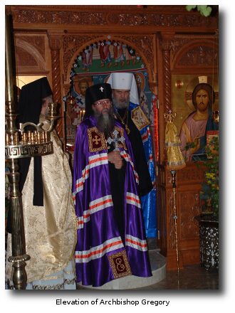 Elevation of Archbishop Gregory