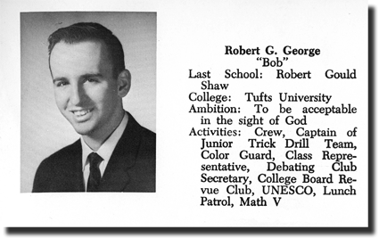 Robert G. George Yearbook Picture