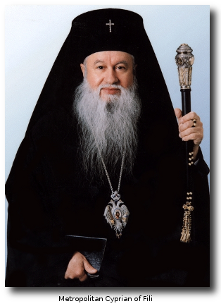 Metropolitan Cyprian of Fili