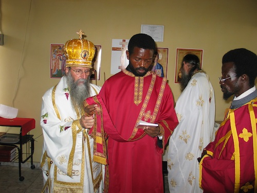 Father Theophilos’ first Ectenia.