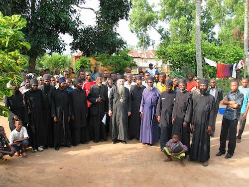 A Group Photo with some of the Clergy.