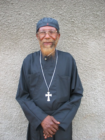 Father Chrysostom, the Episcopal Vicar of Kananga.