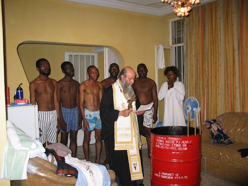 Baptism of Six Whom we Converted.