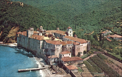 The
  Athonite Monastery Of Esphigmenon